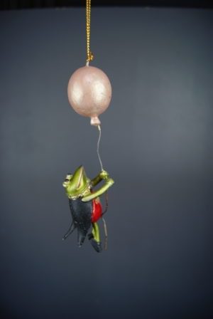 Frog w balloon