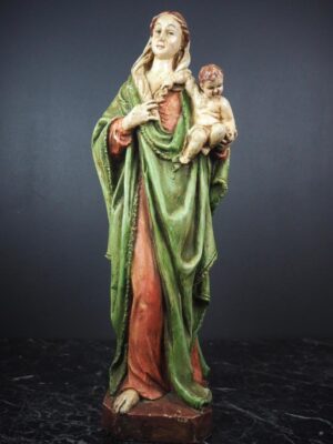 Mother Mary with Baby Antique