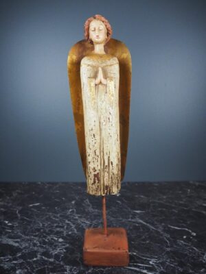 ANGEL PRAYING W/TIN WINGS 16