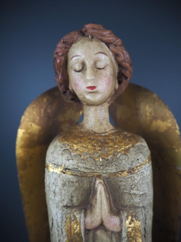 ANGEL PRAYING W/TIN WINGS 16 - Image 3