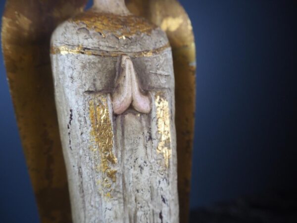 ANGEL PRAYING W/TIN WINGS 16 - Image 4