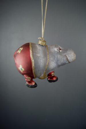 Hippo Ornament