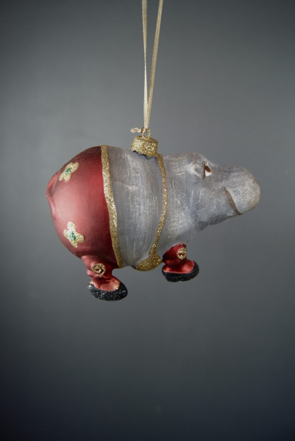 Hippo Ornament