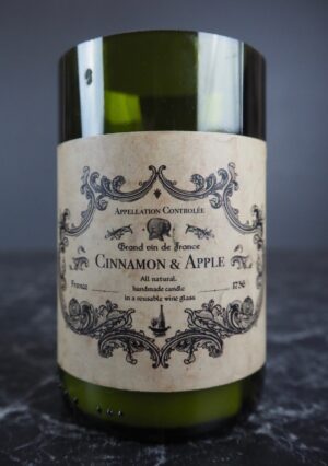 Wine Glass New Cinnamon & Apple