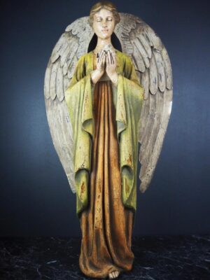 Angel W/ Dove Painted