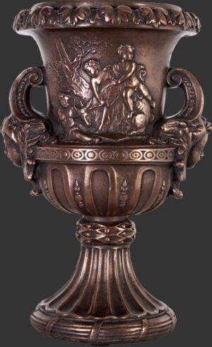 Urn With Angel Scenery