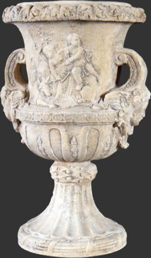 Urn with Angel Scenery