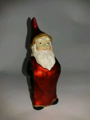 Santa Elf Red Black Glitters