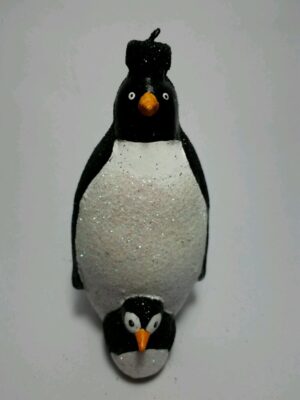 Penguin w/ Baby Black Glits