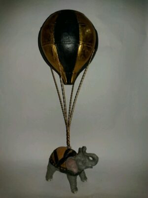 Elephant Air Balloon Gray/Black/GL/Ant