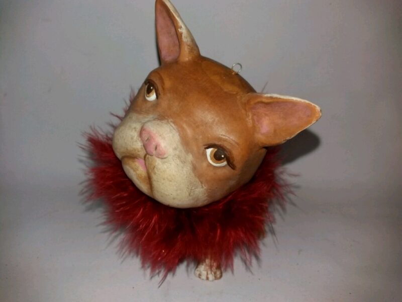 Party Bulldog Sat Red Glits