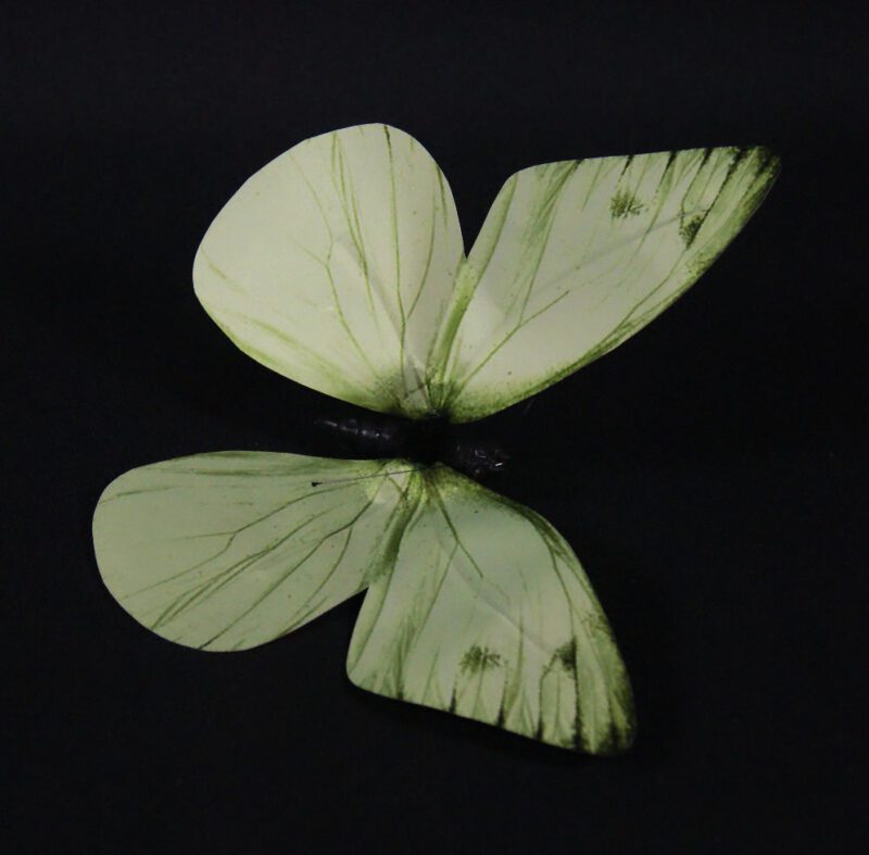 Butterfly light green 20 cm