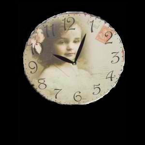 Girl Wall Clock