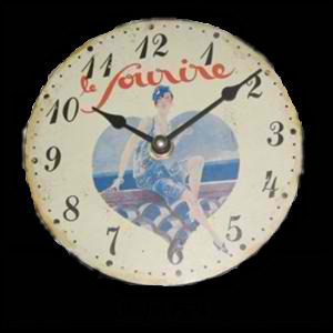 Le Fourire Table Clock