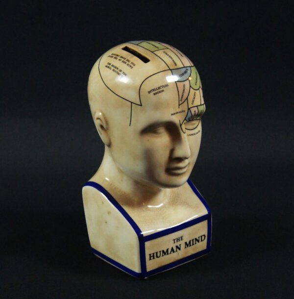 Wht Phrenology Hed Coin B Sm