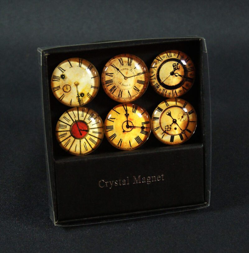 Clock  Magnets S/6