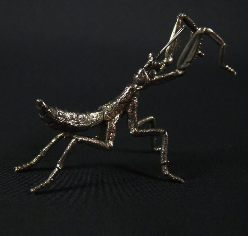Praying mantis Pewter