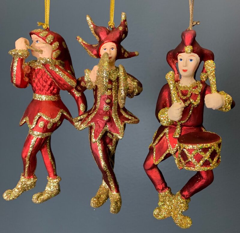 Jester ornament s/3