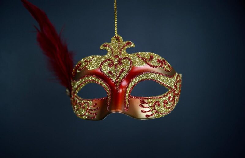 Mask Red 10CM