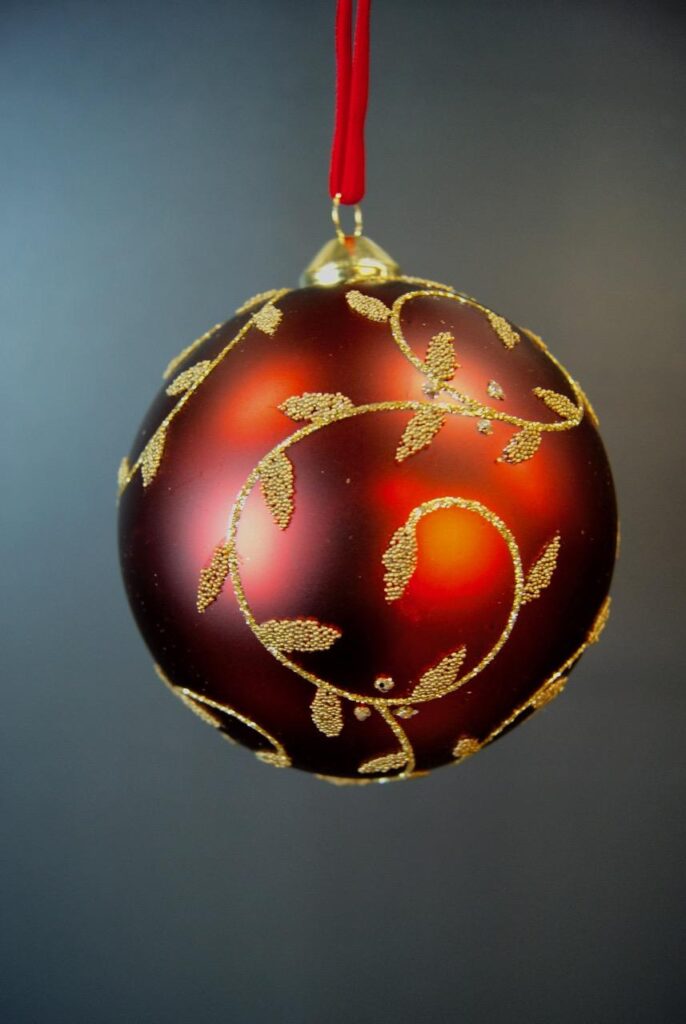 Glass Ball Red