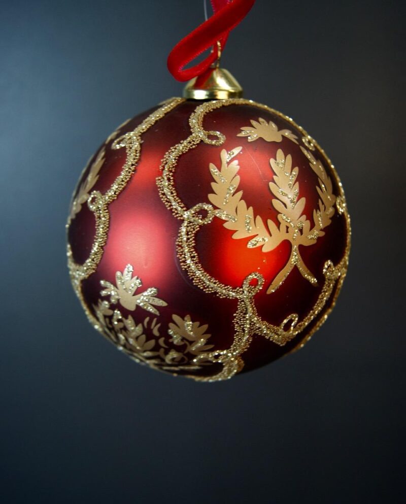 Glass Ball Red