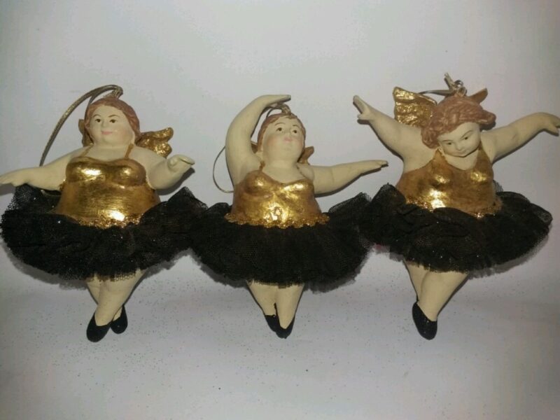 Fat Dancing Ballerina Black Fab Skirt A/3