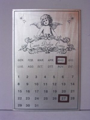 Metal Calendar