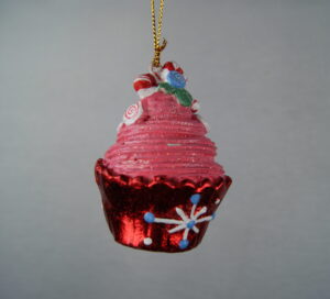CUPCAKE ORN GLITS