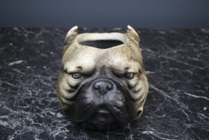 Dog planter