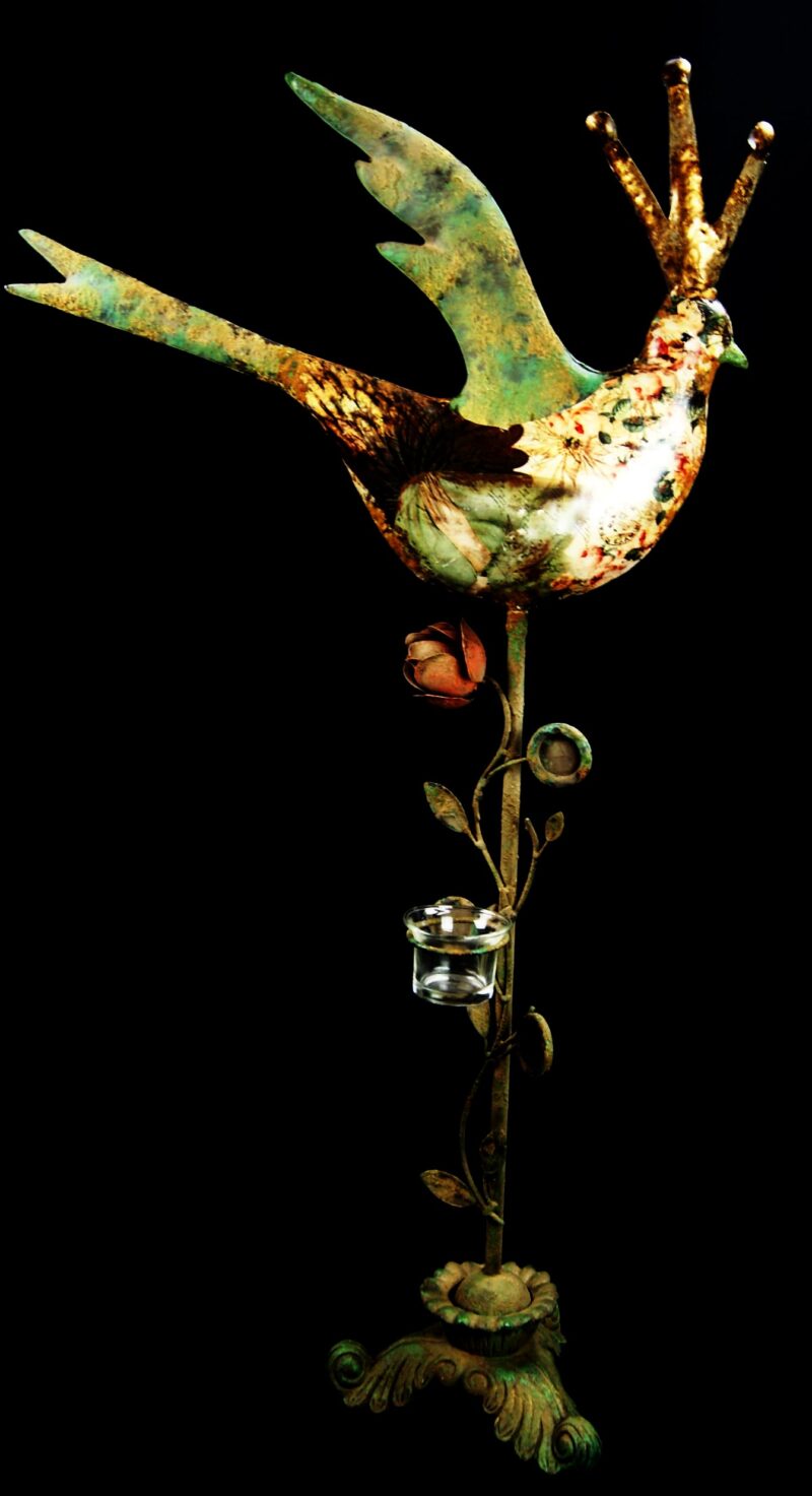 Bird on stand