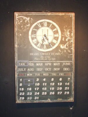 Cutlery Wall Clock 38x25
