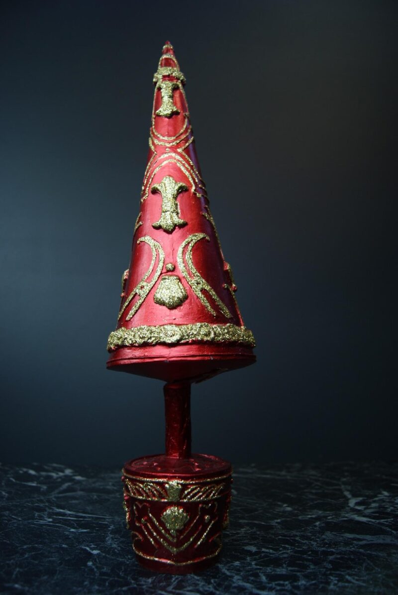 NEW 16" XMAS TREE S.RED GLT EA