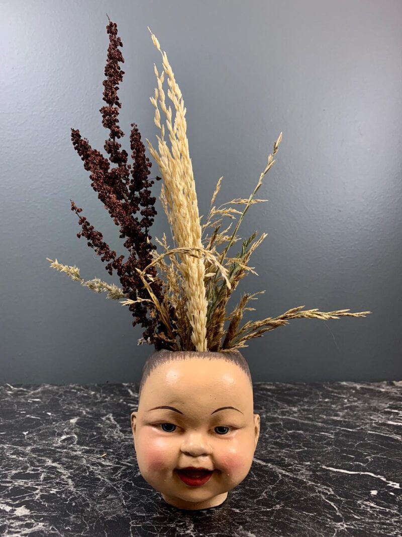 Doll Head A planter PTD