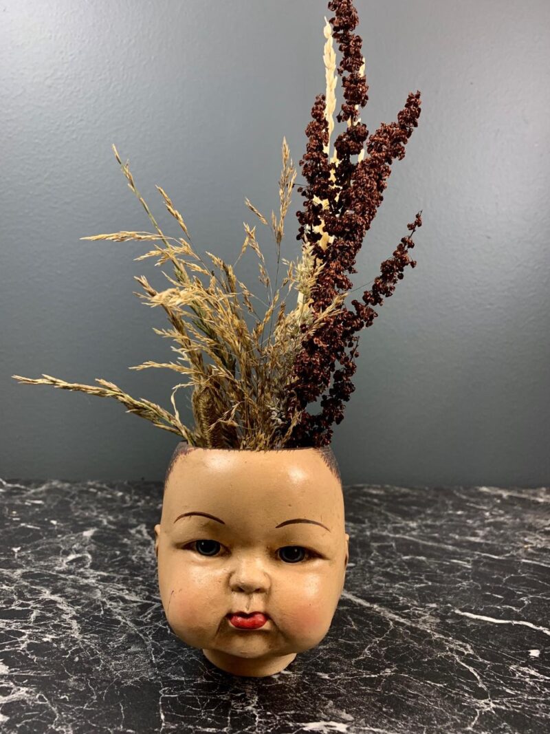 Doll Head B planter PTD
