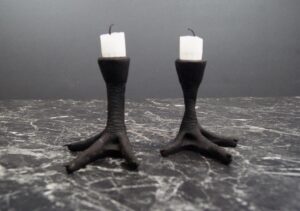 CHICKEN FEET BLK S/2