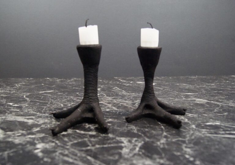 CHICKEN FEET BLK S/2