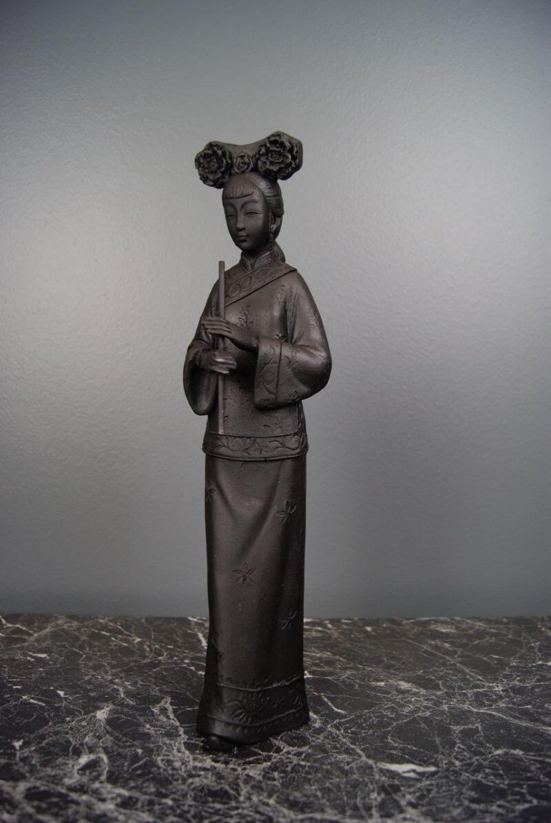 CHINESE STATUE MATTE BLK