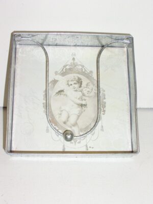 Angel Mtl Napkin Holder