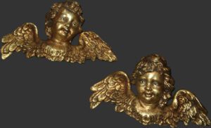 Flying Cherubs Goldleaf