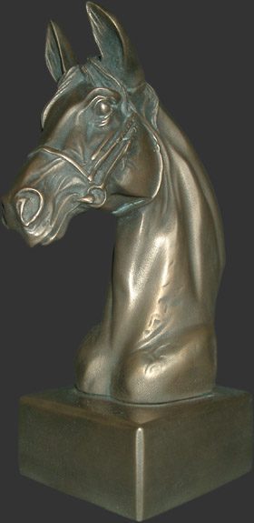 Horses Head On Base Small B