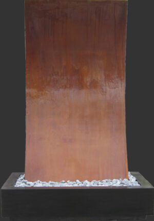 Curved Fountain - Rusty