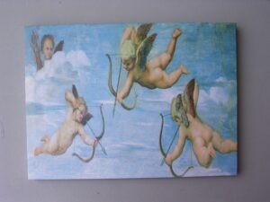 4 Cherubs With Bow And Arrow 40cm