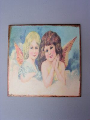 Angels Resting On Cloud 25Cm