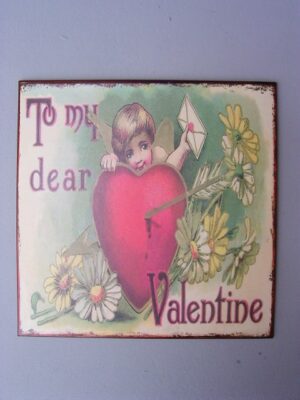 Valnentie Cherub Tin Plate 25Cm