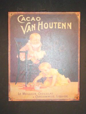 Cocoa Tin Sign