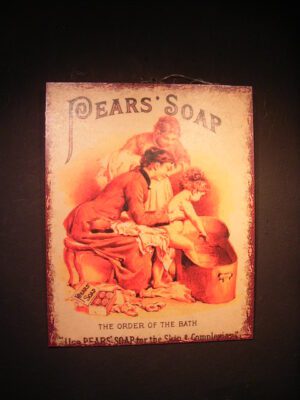 Soap Tin Sign