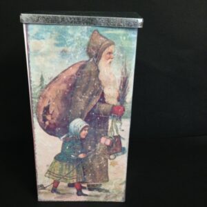 Santa Metal Box
