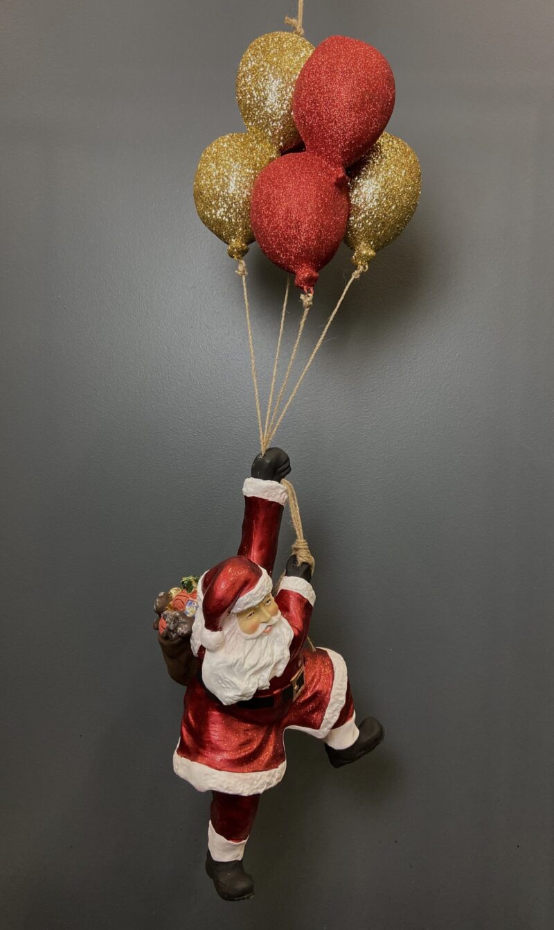 Sta baloon red/gold/glit