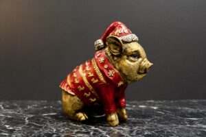 Pig gla satin red