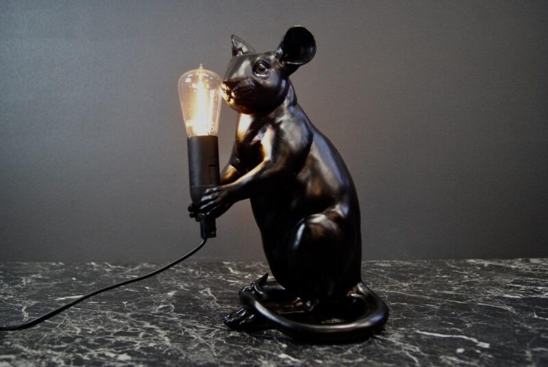 Mouse lamp black